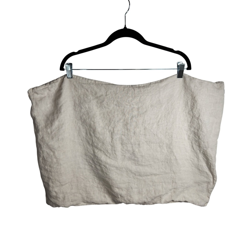 Parachute 100% Linen Standard Pillow Sham Pillowcase‎ 20x26 Beige